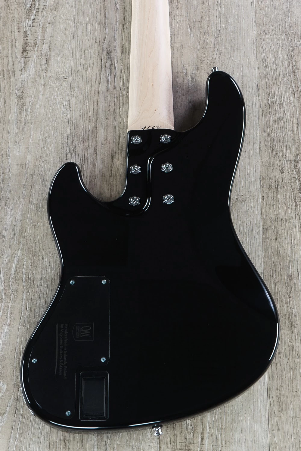 Mayones Jabba Classic 5 Bass Guitar, 5-String, Dark Sunburst, Flame Maple, Pau Ferro, Aguilar 9 Mayones Jabba Classic 5 Bass Guitar, 5-String, Dark Sunburst, Flame Maple, Pau Ferro, Aguilar - Image 7