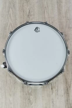 Pork Pie Percussion Little Squealer Snare Drum, High Gloss Firethorn Red - 6.5 X 14" -Musical Instrument Store dsc06777 2