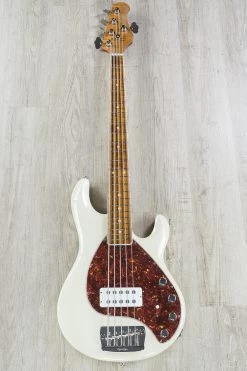 Ernie Ball Music Man 30th Anniversary StingRay 5 H, Trans Buttercream, Roasted Flame Maple Neck And Fretboard - C02637 14 Ernie Ball Music Man 30th Anniversary StingRay 5 H, Trans Buttercream, Roasted Flame Maple Neck And Fretboard - C02637 -Musical Instrument Store dsc07411