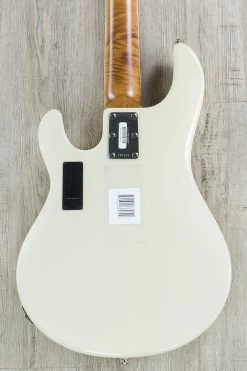 Ernie Ball Music Man 30th Anniversary StingRay 5 H, Trans Buttercream, Roasted Flame Maple Neck And Fretboard - C02637 13 Ernie Ball Music Man 30th Anniversary StingRay 5 H, Trans Buttercream, Roasted Flame Maple Neck And Fretboard - C02637 -Musical Instrument Store dsc07415 2
