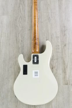 Ernie Ball Music Man 30th Anniversary StingRay 5 H, Trans Buttercream, Roasted Flame Maple Neck And Fretboard - C02637 15 Ernie Ball Music Man 30th Anniversary StingRay 5 H, Trans Buttercream, Roasted Flame Maple Neck And Fretboard - C02637 -Musical Instrument Store dsc07415