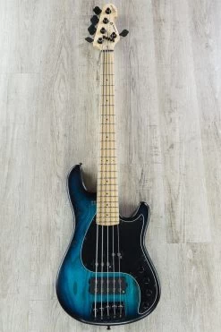 Sandberg California II VM-5 5-String Bass, Blueburst Matte Finish, European Ash, Maple Fretboard -Musical Instrument Store dsc08412