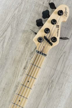 Sandberg California II VM-5 5-String Bass, Blueburst Matte Finish, European Ash, Maple Fretboard -Musical Instrument Store dsc08415