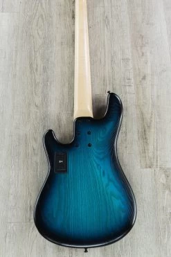 Sandberg California II VM-5 5-String Bass, Blueburst Matte Finish, European Ash, Maple Fretboard -Musical Instrument Store dsc08417