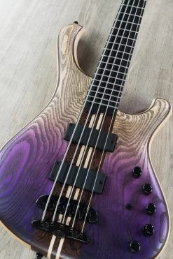 Mayones Viking 5 5-String Bass, Purple Horizon, Ebony Fretboard, Bartolini And Aguilar Electronics 15 Mayones Viking 5 5-String Bass, Purple Horizon, Ebony Fretboard, Bartolini And Aguilar Electronics -Musical Instrument Store dsc09483 1