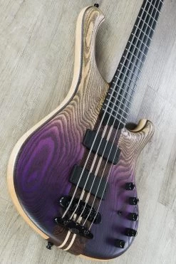 Mayones Viking 5 5-String Bass, Purple Horizon, Ebony Fretboard, Bartolini And Aguilar Electronics 16 Mayones Viking 5 5-String Bass, Purple Horizon, Ebony Fretboard, Bartolini And Aguilar Electronics -Musical Instrument Store dsc09485