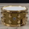 DW Drum Workshop DRFP0814SSG056 Collector's Series 8x14 Snare Drum, Gold Glass -Musical Instrument Store dw drfp0814ssg056 1