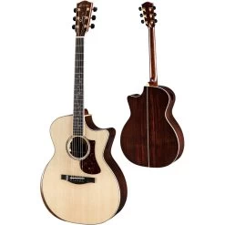 Eastman AC822CE Acoustic Electric Guitar, Ebony Fretboard, Solid Engleman Spruce Top -Musical Instrument Store east ac822ce 3