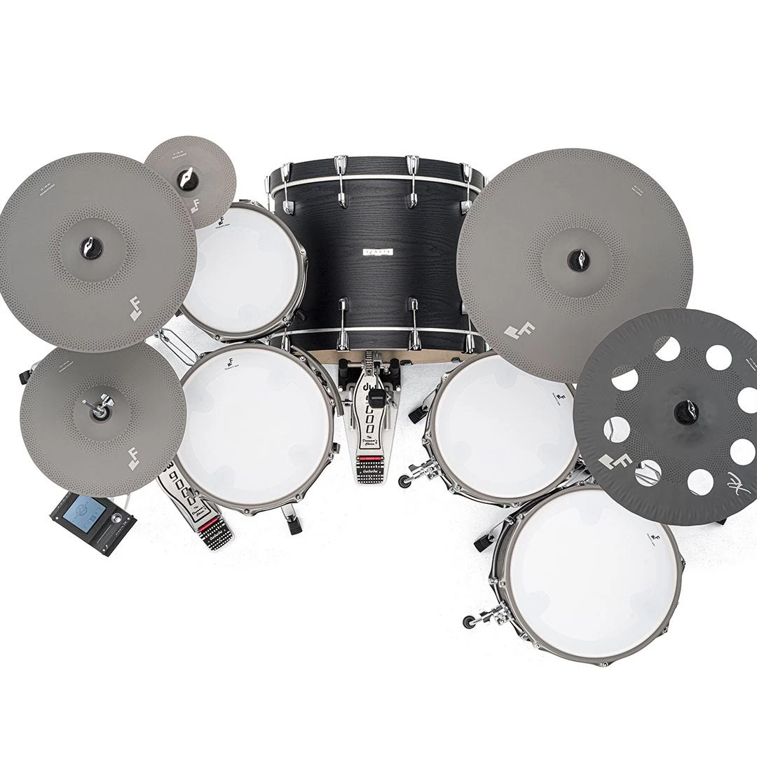 EFNOTE 7X Full-Sized 5-Piece Electric Acoustic Drum Kit W/ 5 Cymbal Pads 7 EFNOTE 7X Full-Sized 5-Piece Electric Acoustic Drum Kit W/ 5 Cymbal Pads - Image 5