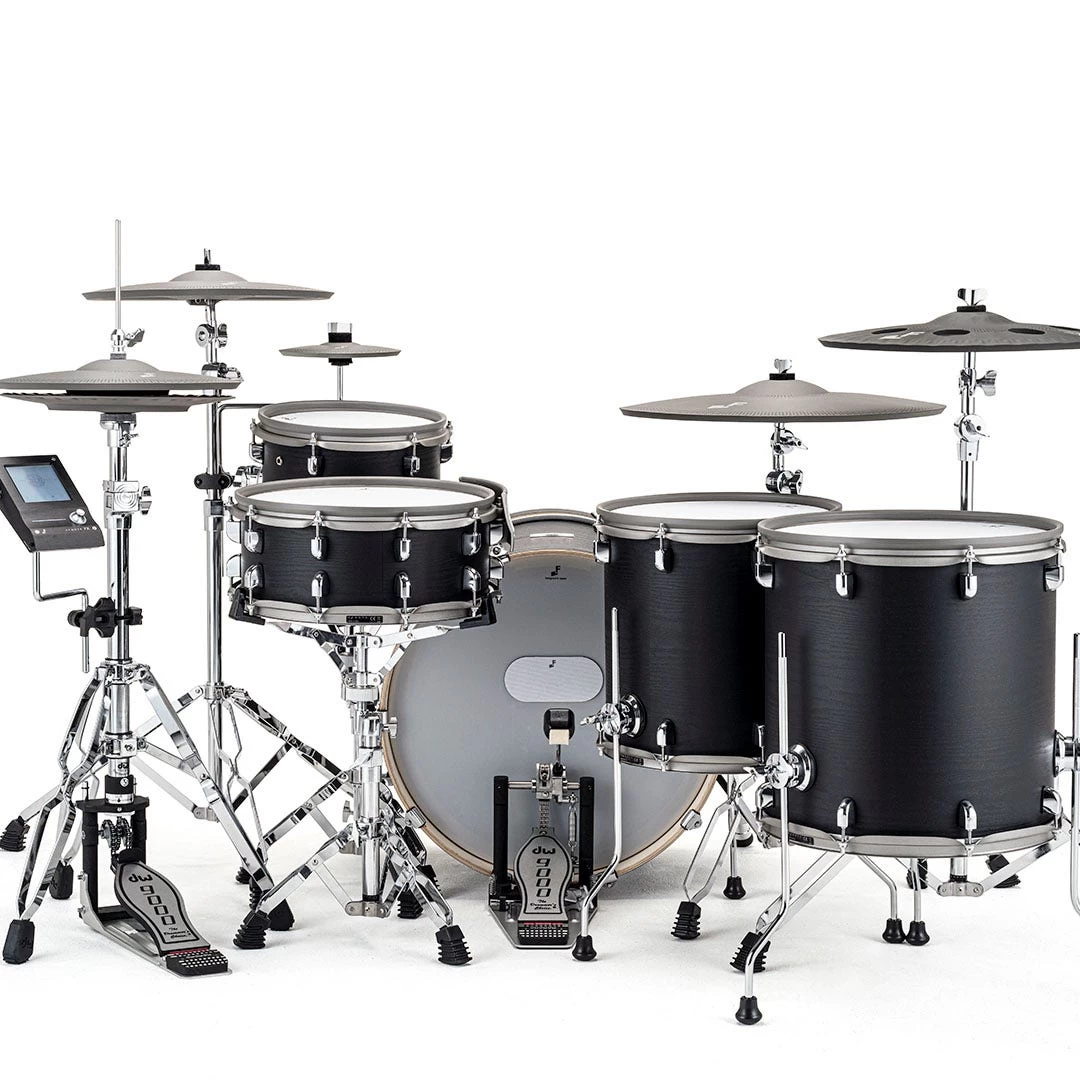 EFNOTE 7X Full-Sized 5-Piece Electric Acoustic Drum Kit W/ 5 Cymbal Pads 3 EFNOTE 7X Full-Sized 5-Piece Electric Acoustic Drum Kit W/ 5 Cymbal Pads