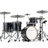 EFNOTE 5X 10-Piece Electronic Drum Set W/ Full Sized Shells, Black Matte Finish -Musical Instrument Store efnote efnote5x 1