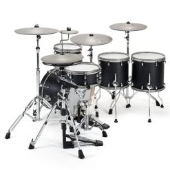 EFNOTE 5X 10-Piece Electronic Drum Set W/ Full Sized Shells, Black Matte Finish -Musical Instrument Store efnote efnote5x 3