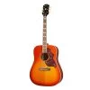 Epiphone Hummingbird Dreadnought Acoustic Electric Guitar, Aged Cherry Sunburst Gloss -Musical Instrument Store epi igmthumachgh1 1