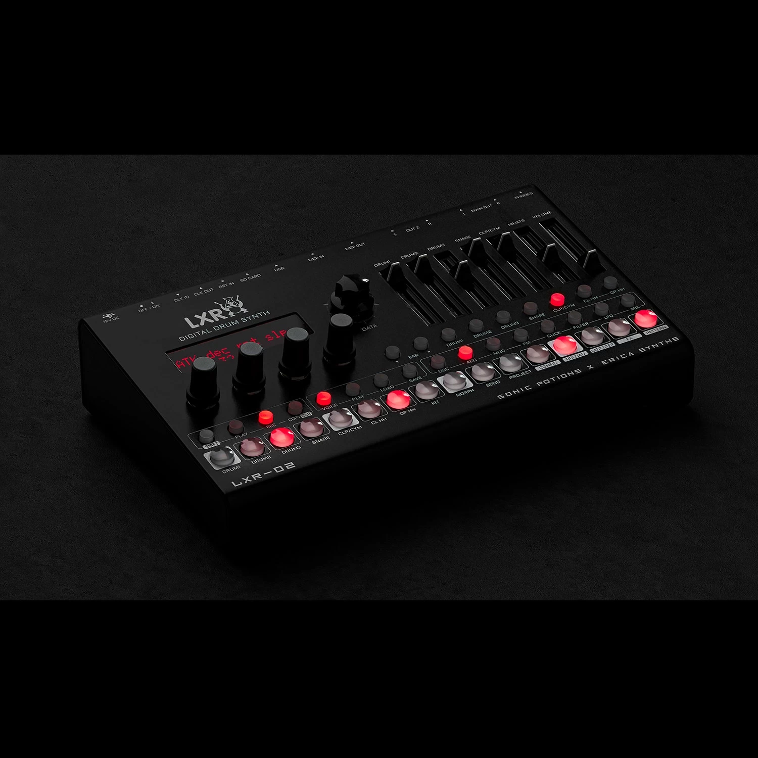 Erica Synths LXR-02 Desktop Digital Drum Synthesizer Drum Machine 4 Erica Synths LXR-02 Desktop Digital Drum Synthesizer Drum Machine - Image 2