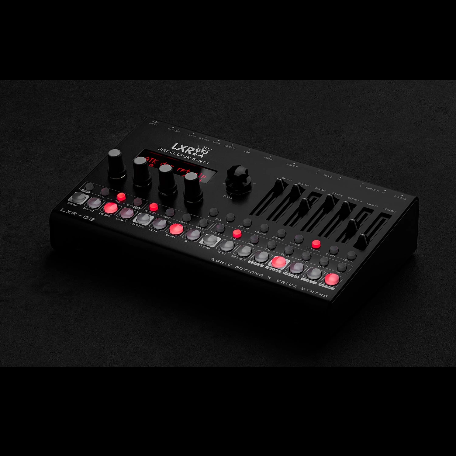 Erica Synths LXR-02 Desktop Digital Drum Synthesizer Drum Machine 5 Erica Synths LXR-02 Desktop Digital Drum Synthesizer Drum Machine - Image 3