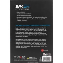 Etymotic ER4SR Studio Reference Hi-Fidelity IEM In-Ear Monitor Earphones -Musical Instrument Store ety er4sr 7