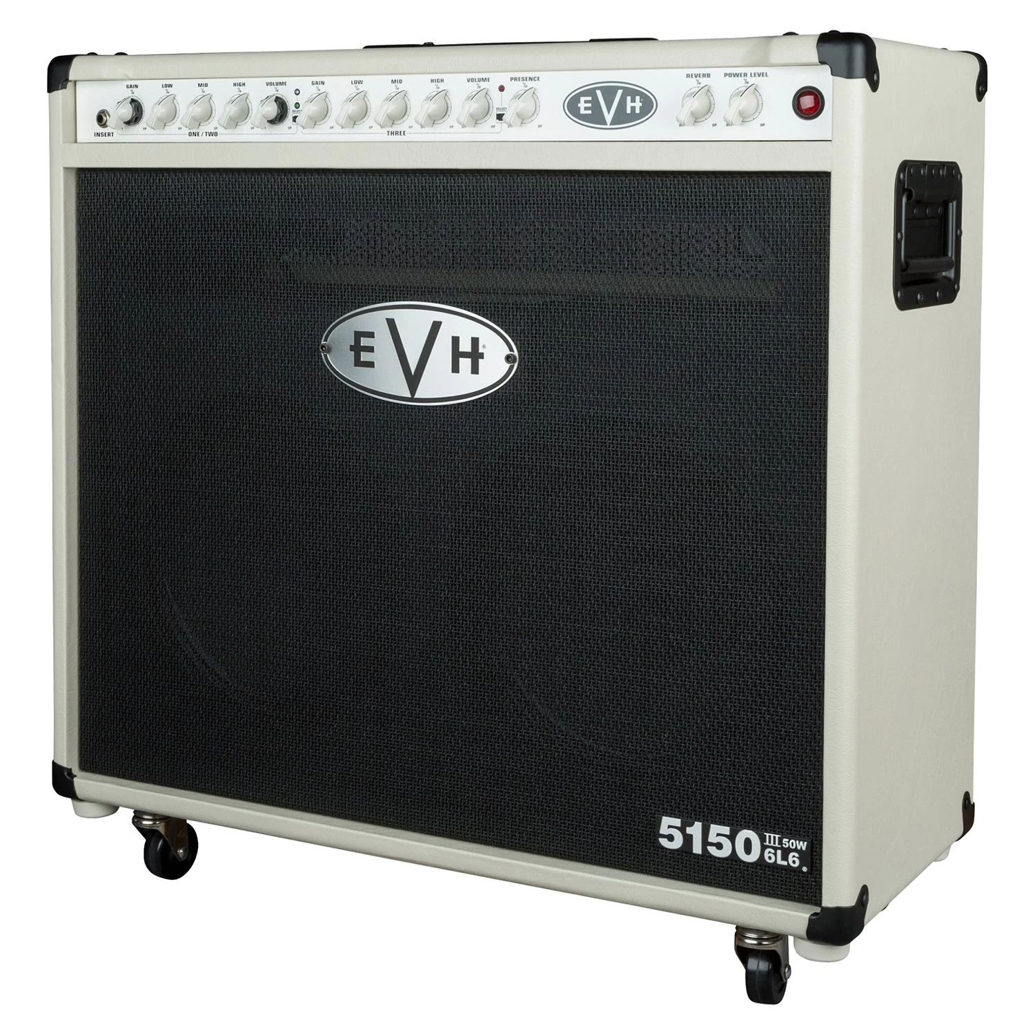 EVH 5150III 50W 6L6 2x12 Guitar Amp Combo, Ivory W/ Celestion EVH G12H Speakers 5 EVH 5150III 50W 6L6 2x12 Guitar Amp Combo, Ivory W/ Celestion EVH G12H Speakers - Image 3