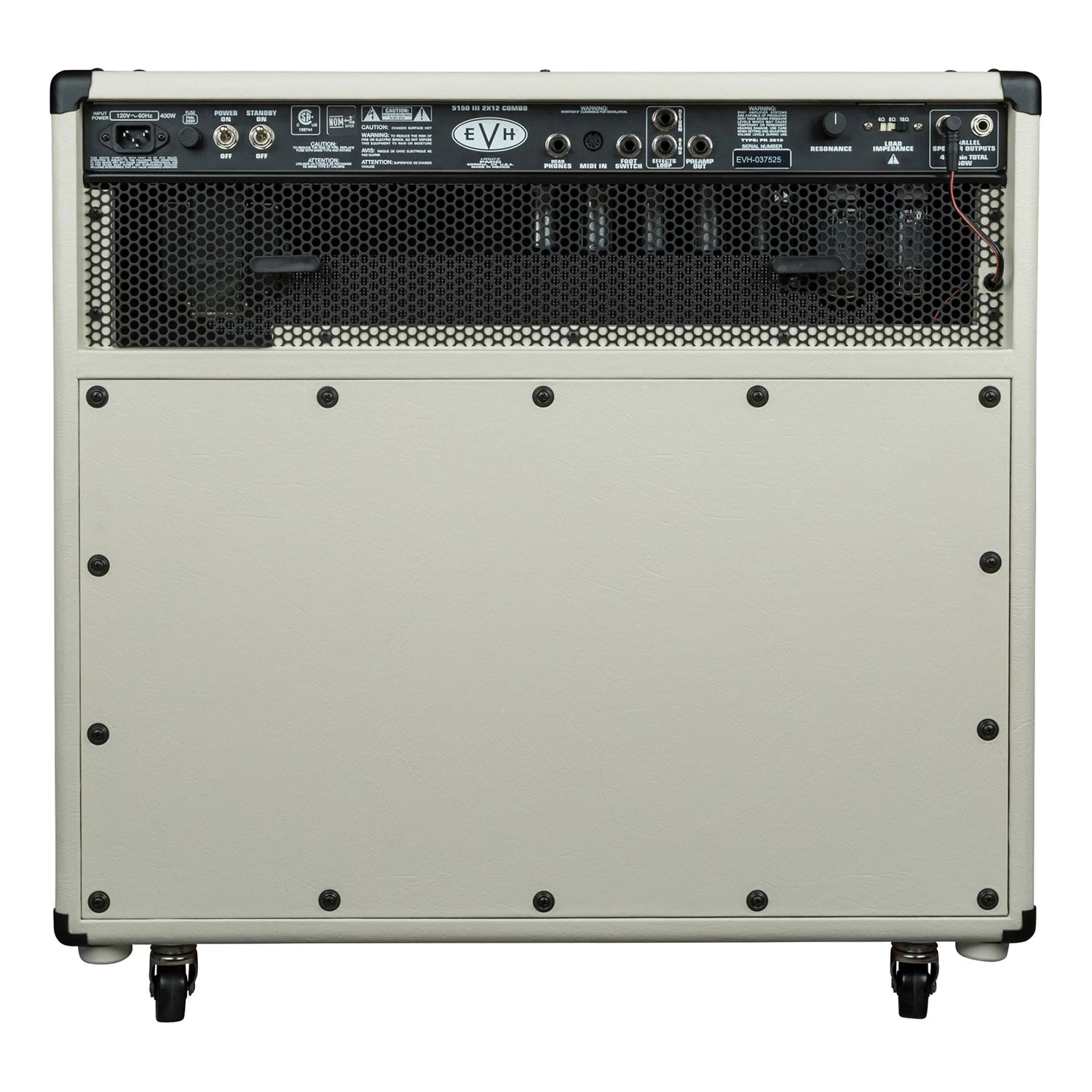 EVH 5150III 50W 6L6 2x12 Guitar Amp Combo, Ivory W/ Celestion EVH G12H Speakers 7 EVH 5150III 50W 6L6 2x12 Guitar Amp Combo, Ivory W/ Celestion EVH G12H Speakers - Image 5