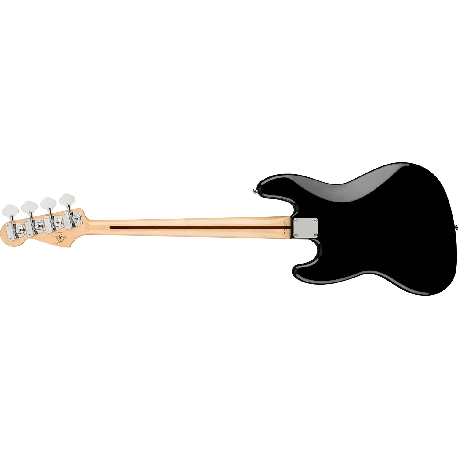 Fender Geddy Lee Signature Jazz Bass, Maple Fretboard, Black 4 Fender Geddy Lee Signature Jazz Bass, Maple Fretboard, Black - Image 2