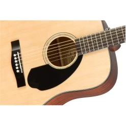 Fender CD-60S Dreadnought Acoustic Guitar, Walnut Fingerboard, Natural -Musical Instrument Store fen 0970110021 4