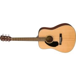 Fender CD-60S Left Handed Acoustic Guitar, Walnut Fingerboard, Natural -Musical Instrument Store fen 0970115021 3