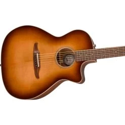 Fender Newporter Classic Acoustic Electric Guitar W/ Gig Bag, Aged Cognac Burst -Musical Instrument Store fen 0970943137 3