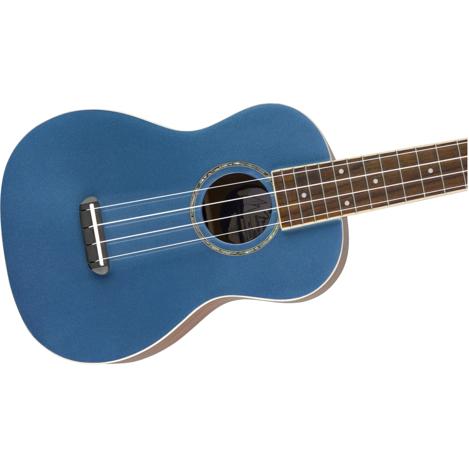 Fender Zuma Classic Concert Uke Ukulele, Walnut Fretboard, Lake Placid Blue 5 Fender Zuma Classic Concert Uke Ukulele, Walnut Fretboard, Lake Placid Blue - Image 3