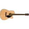 Fender CD-60SCE Dreadnought Acoustic Electric Guitar, Walnut Fingerboard, Natural