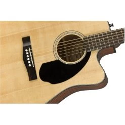 Fender CD-60SCE Dreadnought Acoustic Electric Guitar, Walnut Fingerboard, Natural -Musical Instrument Store fen cd 60sce dread nat 4