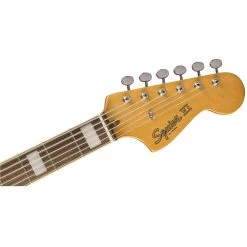 Squier By Fender Classic Vibe Bass VI Electric Guitar, 30'' Scale, Laurel Fingerboard, 3-Color Sunburst 12 Squier By Fender Classic Vibe Bass VI Electric Guitar, 30'' Scale, Laurel Fingerboard, 3-Color Sunburst -Musical Instrument Store fen cv bvi 3ts 5