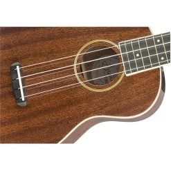 Fender Grace VanderWaal Signature Acoustic-Electric Ukulele, Concert, Gig Bag - Dark Walnut Gloss -Musical Instrument Store fen gvan sig uke wn 4