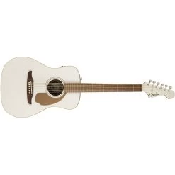 Fender California Series Malibu Player Acoustic-Electric Guitar, Walnut Fingerboard - Arctic Gold