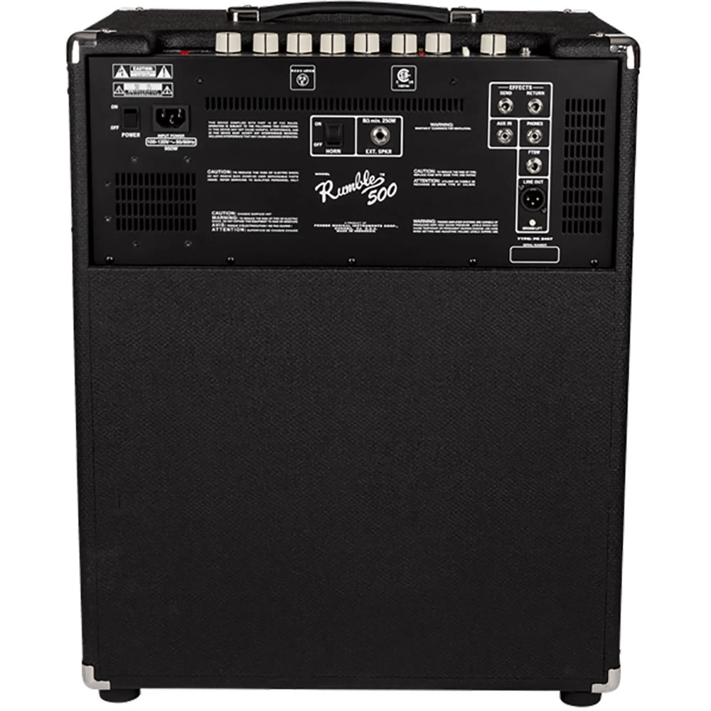 Fender Rumble 500 V3 Bass Combo Amplifier 4 Fender Rumble 500 V3 Bass Combo Amplifier - Image 2