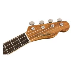 Fender California Coast Montecito Koa Top Tenor Ukulele - Natural -Musical Instrument Store fen uke montecito koa3