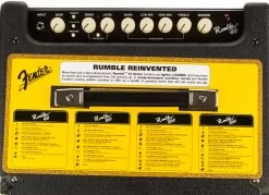 Fender Rumble V3 40 Watt Bass Combo Amp 7 Fender Rumble V3 40 Watt Bass Combo Amp -Musical Instrument Store fender 1153098 3