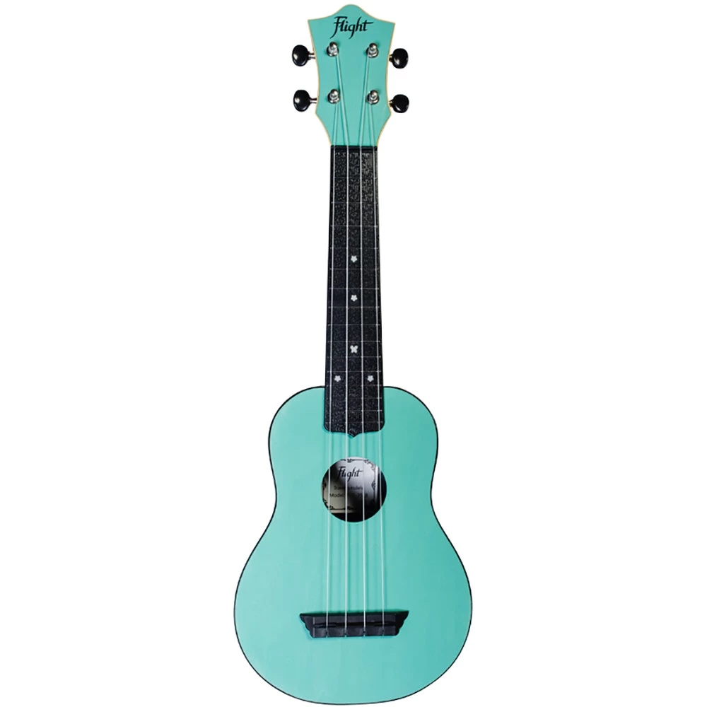 Flight Music TUS35 Travel Soprano Ukulele W/ Bag, Light Blue 3 Flight Music TUS35 Travel Soprano Ukulele W/ Bag, Light Blue