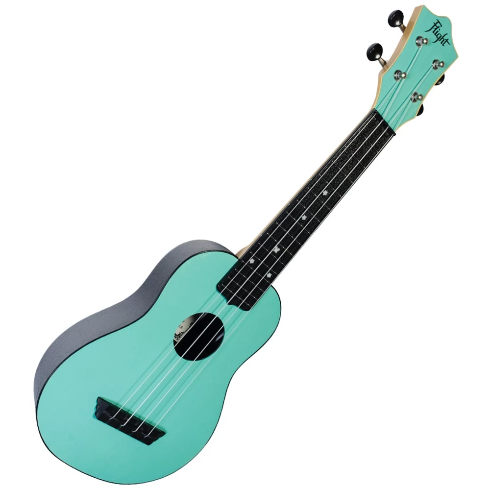 Flight Music TUS35 Travel Soprano Ukulele W/ Bag, Light Blue 5 Flight Music TUS35 Travel Soprano Ukulele W/ Bag, Light Blue - Image 3