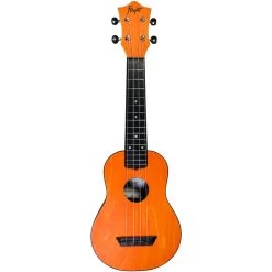 Flight Music TUS35 Travel Soprano Ukulele W/ Bag, Orange