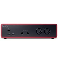 Focusrite Scarlett 2i2 4th Gen Audio Interface -Musical Instrument Store focus scarlett 2i2 4g 5