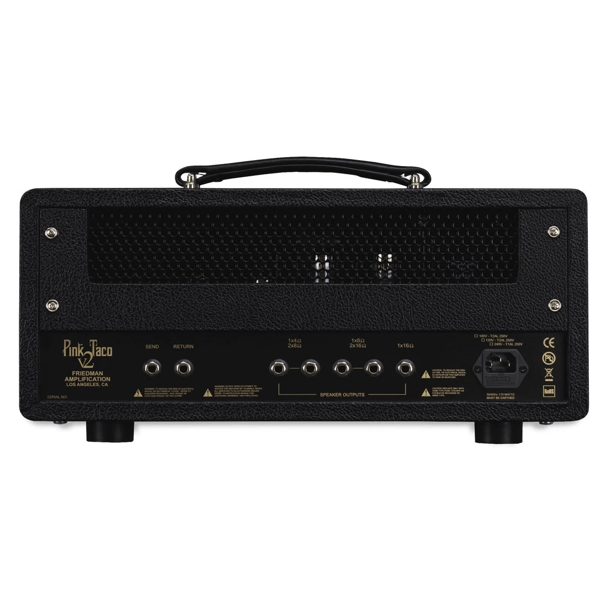 Friedman Amplification Pink Taco V2 EL84 20-Watt Tube Guitar Amp Head 4 Friedman Amplification Pink Taco V2 EL84 20-Watt Tube Guitar Amp Head - Image 2