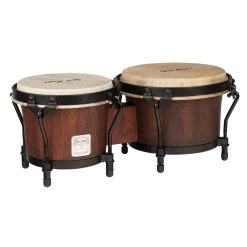 Gon Bops MBBG Mariano Series Bongos, Durian Wood, Natural - 7 / 8.5"