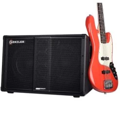 Genzler Amplification BA210-3 Slant Bass Speaker Cab, 2x10, 500w, 8 Ohms -Musical Instrument Store genz ba210 3slt 5