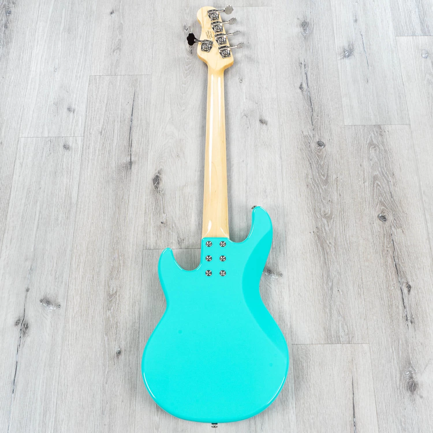 G&L CLF Research L-1000 Series 750 5-String Bass, Caribbean Rosewood Fretboard, Turquoise 8 G&L CLF Research L-1000 Series 750 5-String Bass, Caribbean Rosewood Fretboard, Turquoise - Image 6