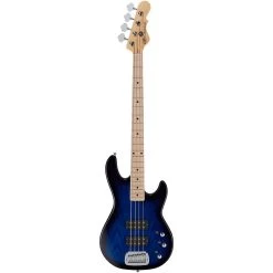 G&L Tribute Series L-2000 4-String Bass, Maple Neck And Fretboard, Blueburst