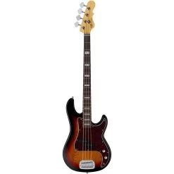 G&L Tribute Series LB-100 4-String Bass, Rosewood Fretboard, 3-Tone Sunburst
