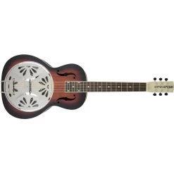 Musical Instrument Store 39 Gretsch G9230 Bobtail Square-Neck Acoustic Electric Guitar, Mahogany Body Spider Cone Resonator Guitar, Fishman Nashville Resonator Pickup, 2-Color Sunburst