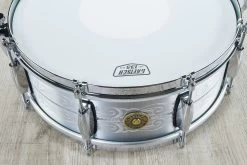 Gretsch 135th Anniversary Aluminum Snare Drum With Carry Bag - 5"x14" (S/N: A135-1041) 13 Gretsch 135th Anniversary Aluminum Snare Drum With Carry Bag - 5"x14" (S/N: A135-1041) -Musical Instrument Store gretsch g4160 a135 1 2