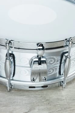Gretsch 135th Anniversary Aluminum Snare Drum With Carry Bag - 5"x14" (S/N: A135-1041) 17 Gretsch 135th Anniversary Aluminum Snare Drum With Carry Bag - 5"x14" (S/N: A135-1041) -Musical Instrument Store gretsch g4160 a135 1 4