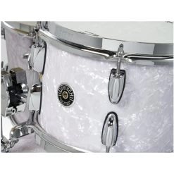 Gretsch Drums Brooklyn Series Micro Drum Set 4pc Kit, White Marine Nitron -Musical Instrument Store gretsch gb m264 wm kit 6