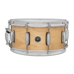 Gretsch Drums GBSS6514S1CL Brooklyn Straight Satin Snare Drum, 6.5" X 14"
